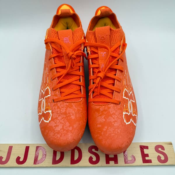 Under Armour Blur 2 MC Suede Orange Football Cleats 3027978  display picture 2