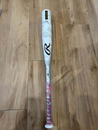 2025 Rawlings Icon Composite USSSA Certified Bat (-8) 22 oz 30" (Used)
