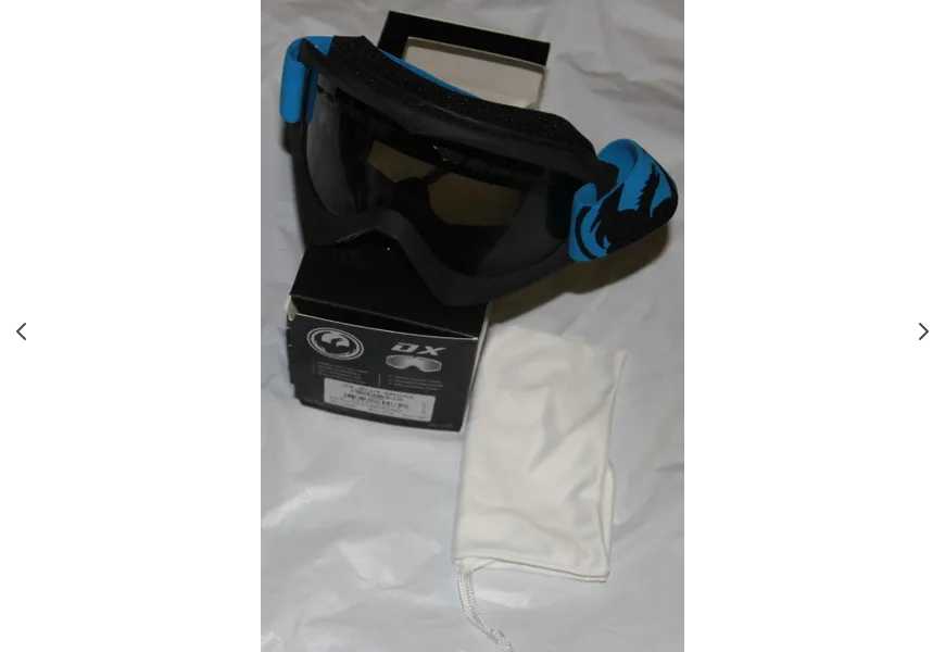NEW Dragon Alliance DX Blue smoke Ski snowboard Goggles  store wear