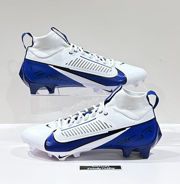 Size 14 Nike Vapor Edge Pro 360 2 Football Cleats White Royal Blue FN7759-113