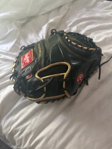 Rawlings Heart of the Hide RH Catcher's Baseball Glove 33.5" (Used)