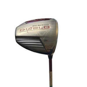 Used Callaway BIG BERTHA DIABLO Mens Driver RH 9.0 Degree 11706-S000360914