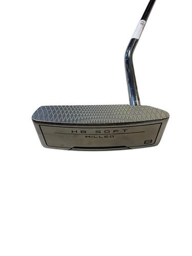 Used Cleveland HB SOFT MILLED 8 Mens Putter RH 11706-S000360837