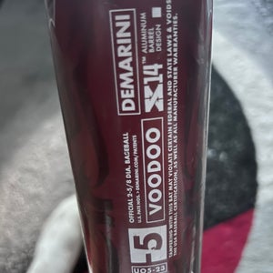 2023 DeMarini Voodoo One Alloy USABat Certified Bat (-5) 26 oz 31" (Used)