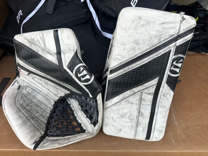 Warrior Ritual G6 E+ Regular Glove & Blocker Set (Used)