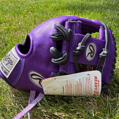 NEW Rawlings Heart of the Hide R2G 11.5” Exclusive Baseball Glove Purple PROR204-2PU