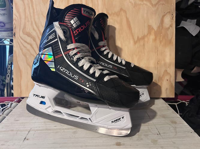 True HZRDUS 7X Hockey Skates Wide Width 9 (Used)