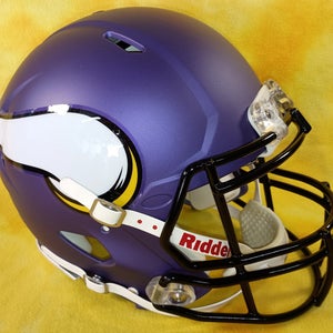 Minnesota Vikings custom fullsize Riddell Speed Pro football helmet Lg