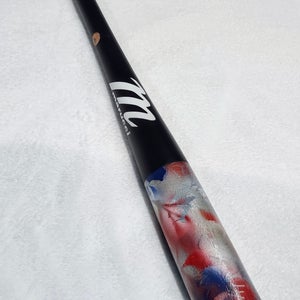 NEW Marucci 33.5"/32oz AP5 Maple Wood Blem Baseball Bat Matte Black/Floral Gloss