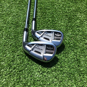 A Pair Of Callaway Golf Rogue Pro CF18 Golf clubs 8 & 9 Iron Clubs