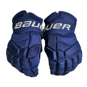 Pro Stock Bauer Supreme 2S Pro Gloves 15" Navy Blue
