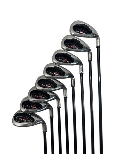 Used Callaway BIG BERTHA 04 Mens Iron Set RH 4I-PW 11835-S000197011