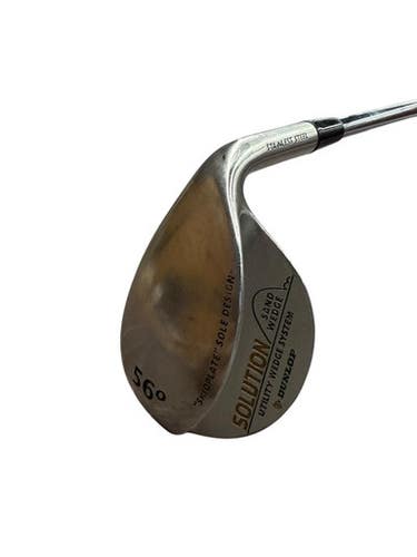 Used Dunlop SOLUTION SAND WEDGE Golf Wedge Mens RH 56 Degree 11835-S000197278