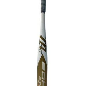 Used Marucci ECHO DMND ALLOY BB/SB Fastpitch Bat White And Gold 28" 11835-S000196879
