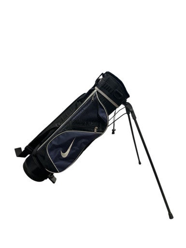 Used Nike TW GOLF STAND BAG Jr Stand Bag Navy Blue 11835-S000197560