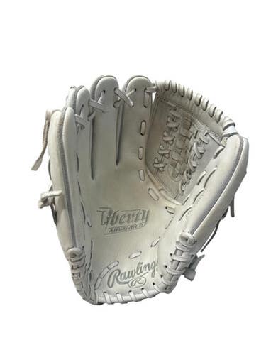 Used Rawlings RLA120-18W BB/SB Glove LH Throw White 12" 11835-S000197566