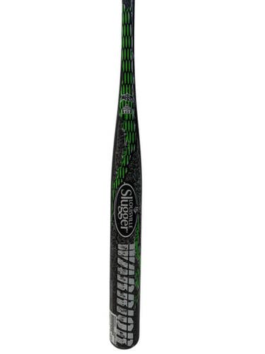 Used Louisville Slugger WARRIOR BB/SB Slowpitch Bat Black And Green 34" 11835-S000197323