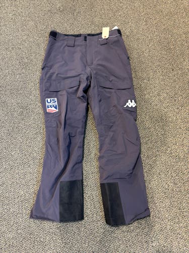 Gray Men's Adult Large Kappa US Ski Team Pants