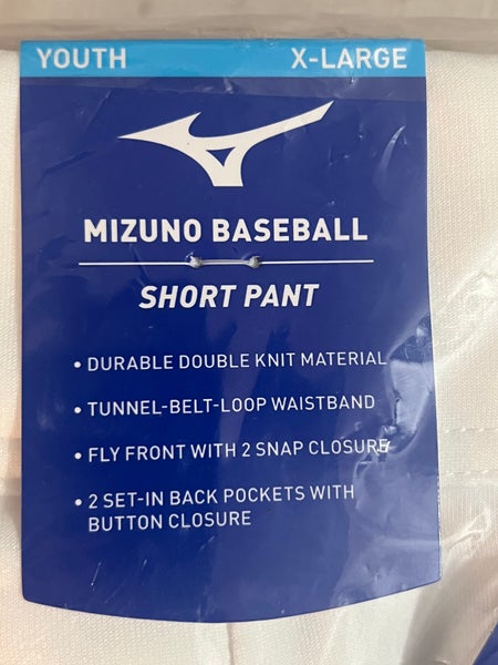White Men's XL Youth Mizuno Game Pants (New)