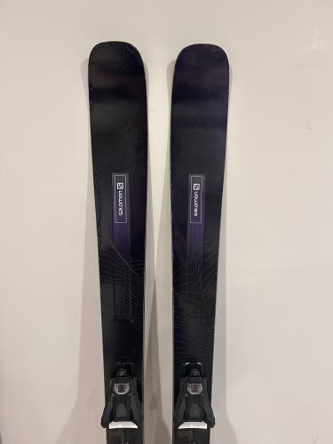 2023 Salomon 168 cm Stance 88 Skis With Bindings Max Din 11 (Used)