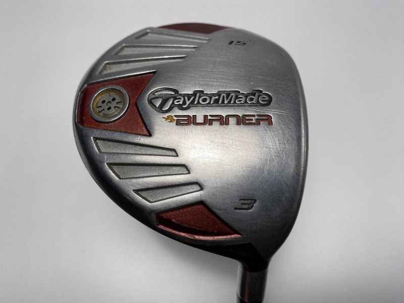 TaylorMade Burner Steel 2007 3 Fairway Wood 15* REAX SuperFast 50g Stiff RH