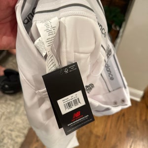 White Men's Medium Adult New Balance Game Pants (New)