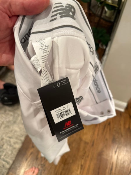 White Men's Medium Adult New Balance Game Pants (New)