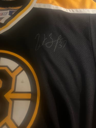 CCM Patrice Bergeron Bruins signed Jersey from 2004