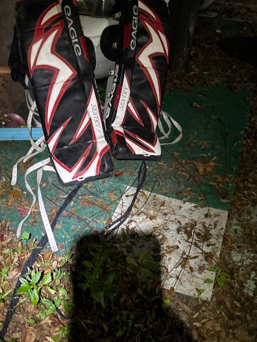 34" Eagle Sentry Goalie Leg Pads (Used)