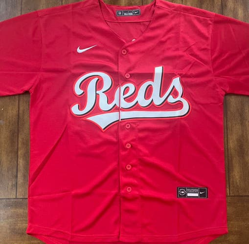 Cincinnati Reds Elly De La Cruz #44 Red Jersey All Stitched Adult Large NWT