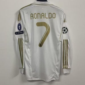 Real Madrid CR7 White Medium/Large Men's Adidas Jersey (New)