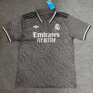 Real Madrid Gray  Men's Adidas Jersey (New)