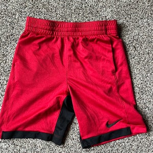Red Small / Medium Boys Nike Shorts (New)
