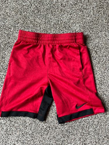 Red Small / Medium Boys Nike Shorts (New)