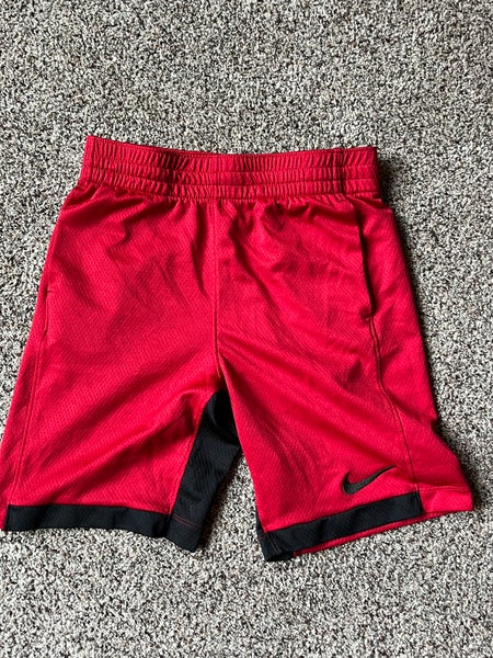 Red Small / Medium Boys Nike Shorts (New)