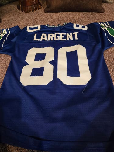 Mens small Steve Largent Seahawks jersey