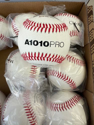 New | Custom Ordered A1010PRO Baseballs | High School Showcase - Dozen