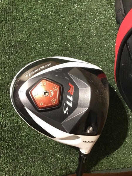 Taylormade R11s 10.5* Driver Regular Aldila RIP Phenom 60g Graphite Shaft 45.25