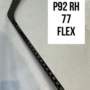 Senior(1x)Right P92 77 Flex ProBlackStock™ Unbranded Blackouts Pro Stock Nexus Hockey Sticks