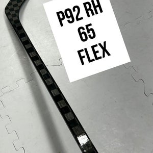 Senior(1x)Right P92 65 Flex 63” PROBLACKSTOCK Pro Black Out Unbranded Pro Stock Nexus Hockey Sticks