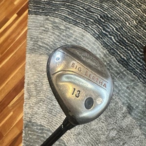 Callaway Big Bertha 13 Wood RCH 75w Light Senior Flex Graphite RH