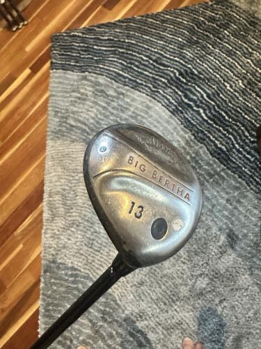 Callaway Big Bertha 13 Wood RCH 75w Light Senior Flex Graphite RH