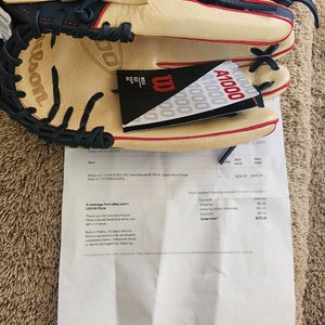 2025 RH Infield A1000 Baseball Glove 12" (New)
