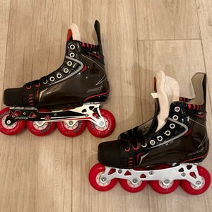 Hockey Player Skates (Inline) - New Alkali Fire 1 Senior Size 9 (Demo) - Price Inc. CONUS Shipping