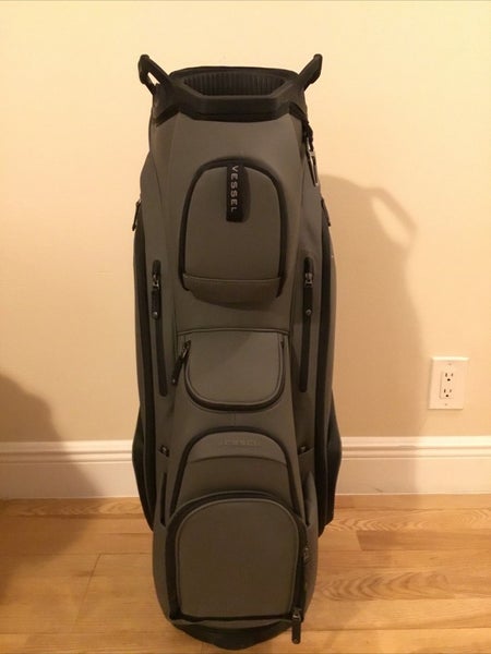 Vessel Golf Cart Bag with 15-way Dividers & Rain Cover