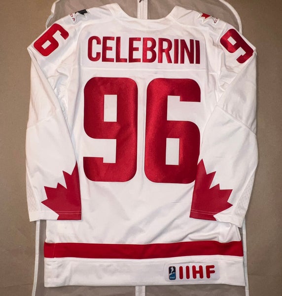 NWT 2025 Ice Hockey World Championship Team Canada Jersey M CELEBRINI