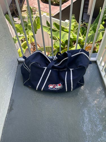 Used USA Hockey Senior Player Hockey bag.