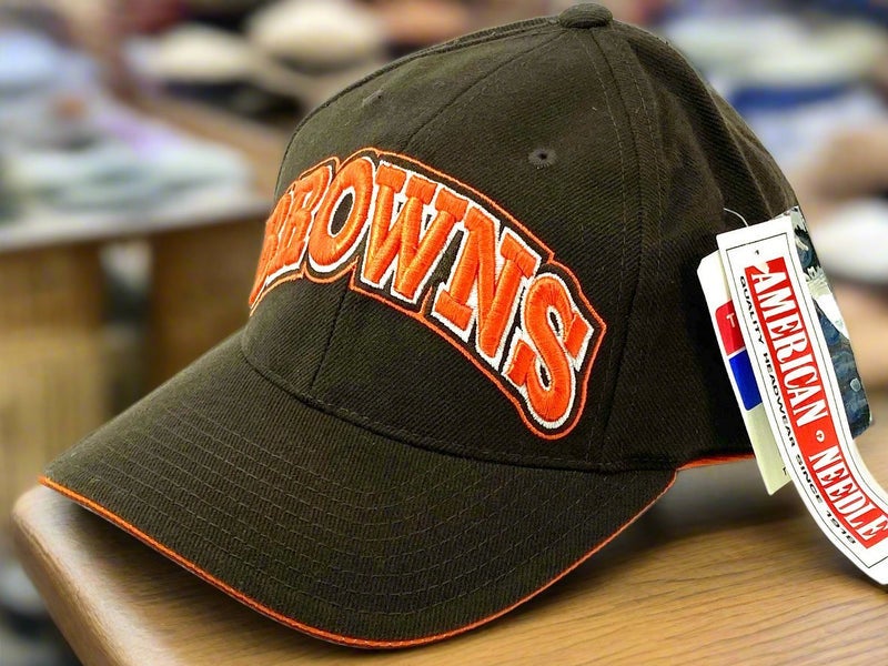 Cleveland Browns Vintage 1999 NFL 20% Wool Block "BROWNS" NOS Cap (New)