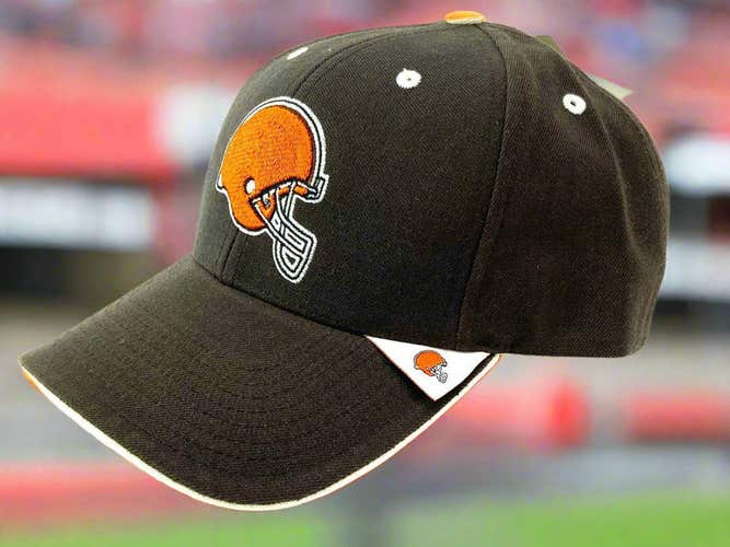 Cleveland Browns Vintage Late '90s NFL 30% Wool 3-D Logo NOS Cap (New)
