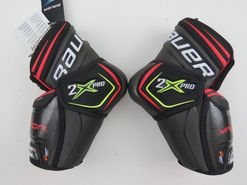 Bauer Vapor 2X PRO NHL Pro Stock Hockey Player Elbow Pads Protective Large NWT
